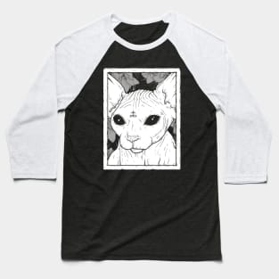 Sphynx Cat Baseball T-Shirt